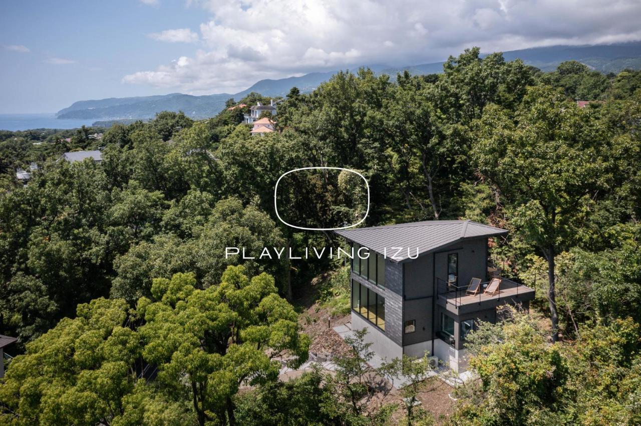 Playliving Izu - A Ocean View Villa With Onsen Itō Extérieur photo
